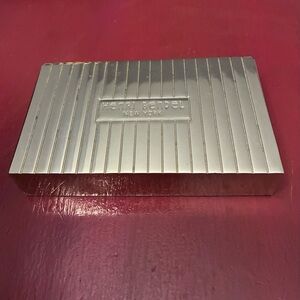 Henri Bendel Silver Rectangular Match Box